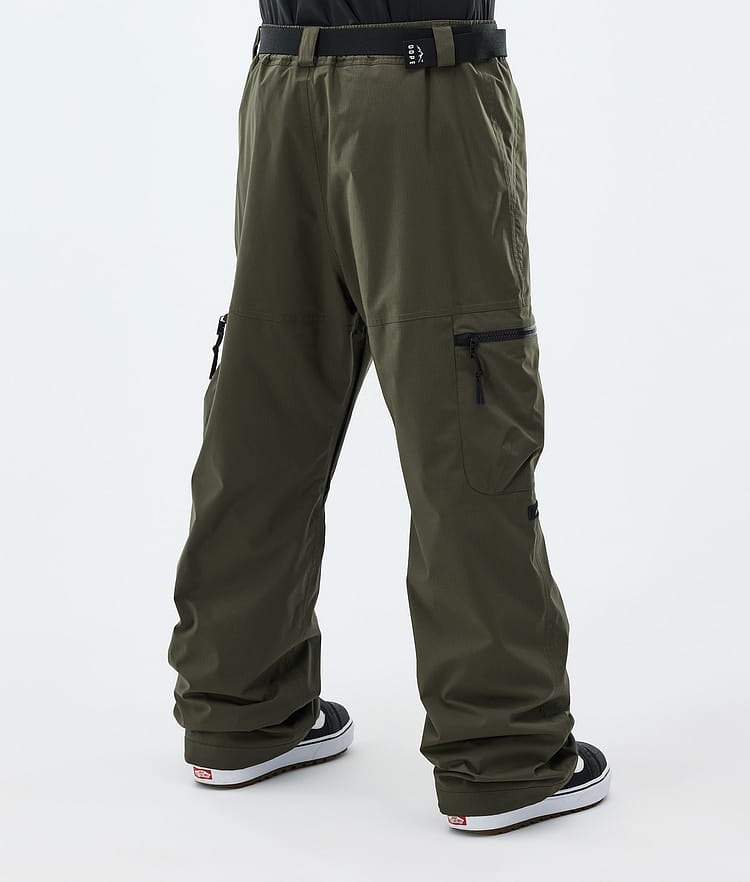 Dope Apex Lumilautailuhousut Miehet Olive Green, Image 4 of 6