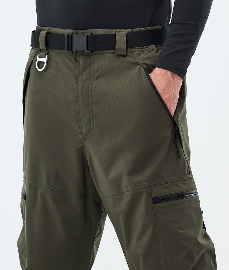 Dope Apex Lumilautailuhousut Miehet Olive Green, Image 5 of 6