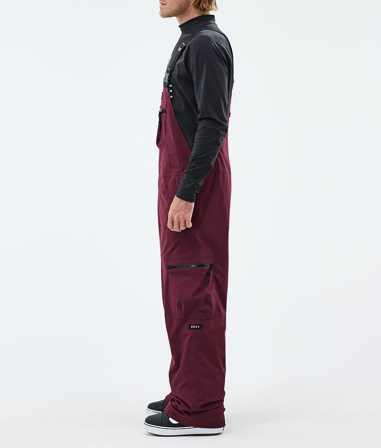 Dope Vertex Lumilautailuhousut Miehet Burgundy, Kuva 3 / 7