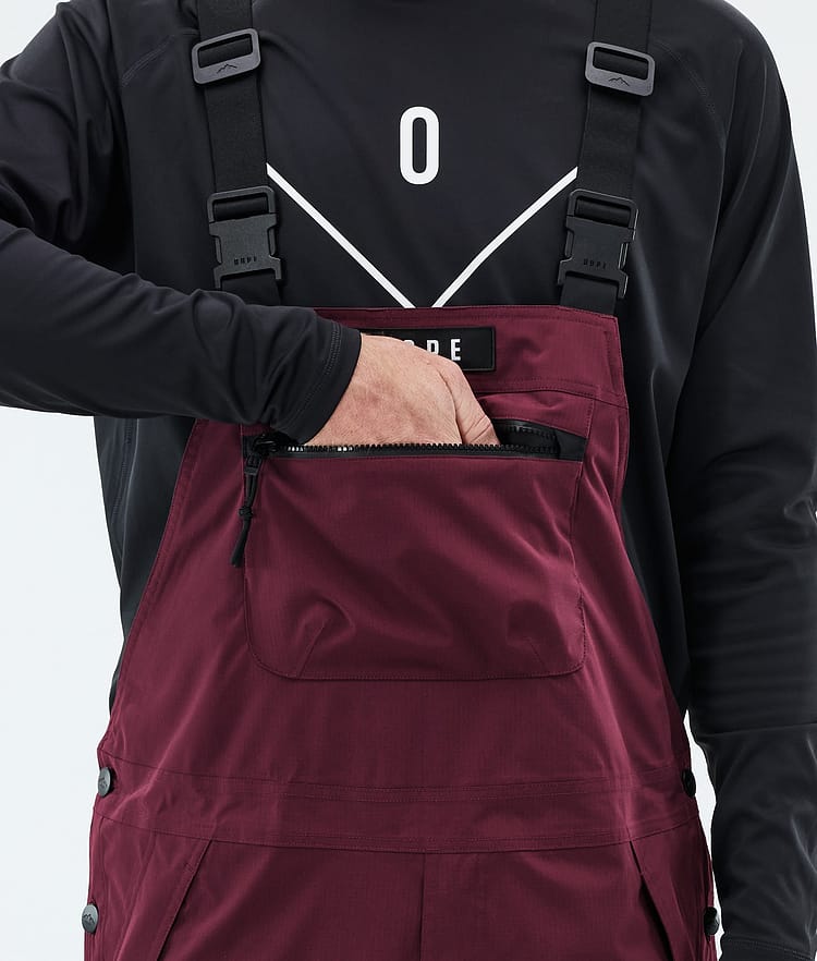 Dope Vertex Lasketteluhousut Miehet Burgundy, Kuva 6 / 7