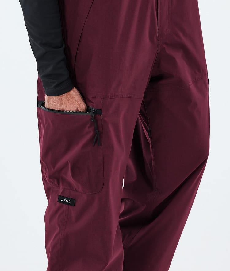 Dope Vertex Lumilautailuhousut Miehet Burgundy, Kuva 7 / 7