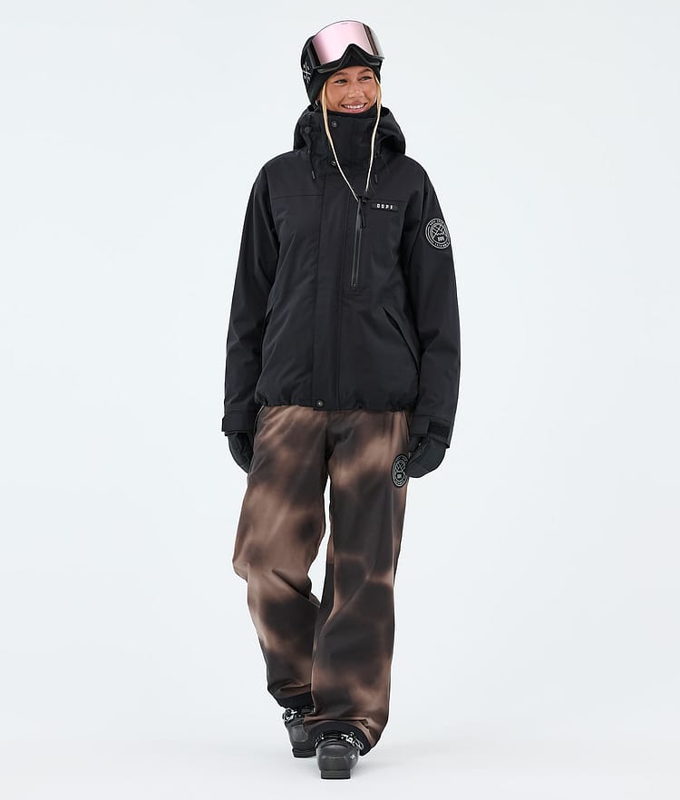 Dope Blizzard W Lasketteluhousut Naiset Brown Tiedye, Image 2 of 5