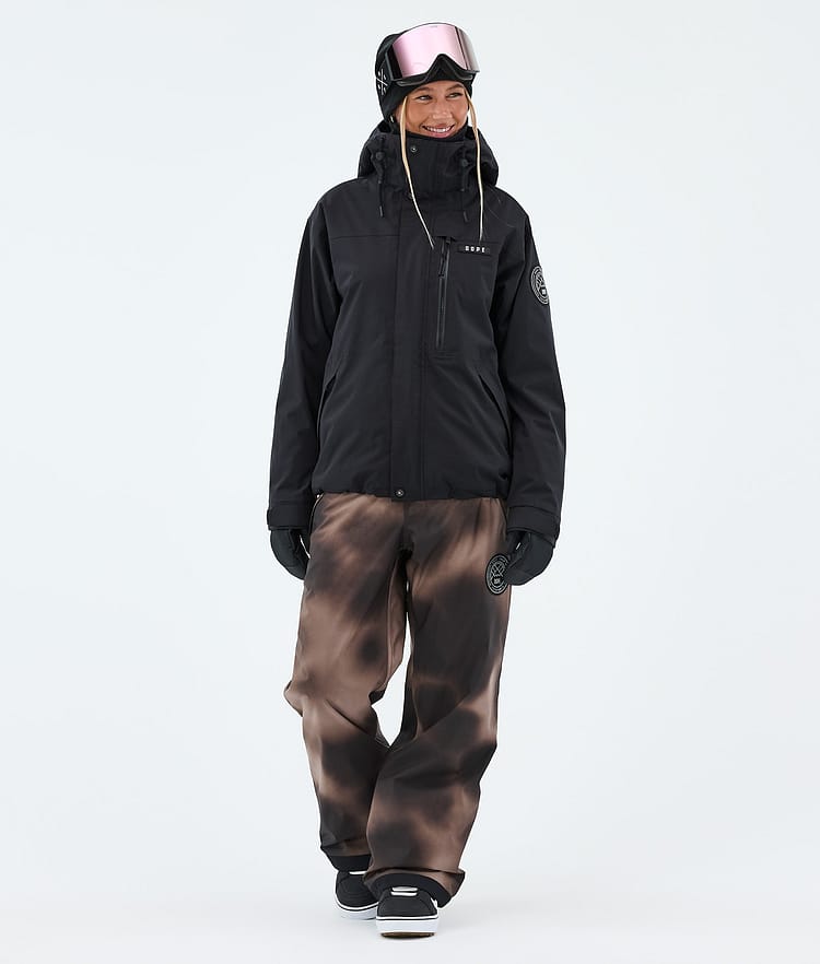 Dope Blizzard W Lumilautailuhousut Naiset Brown Tiedye, Image 2 of 5