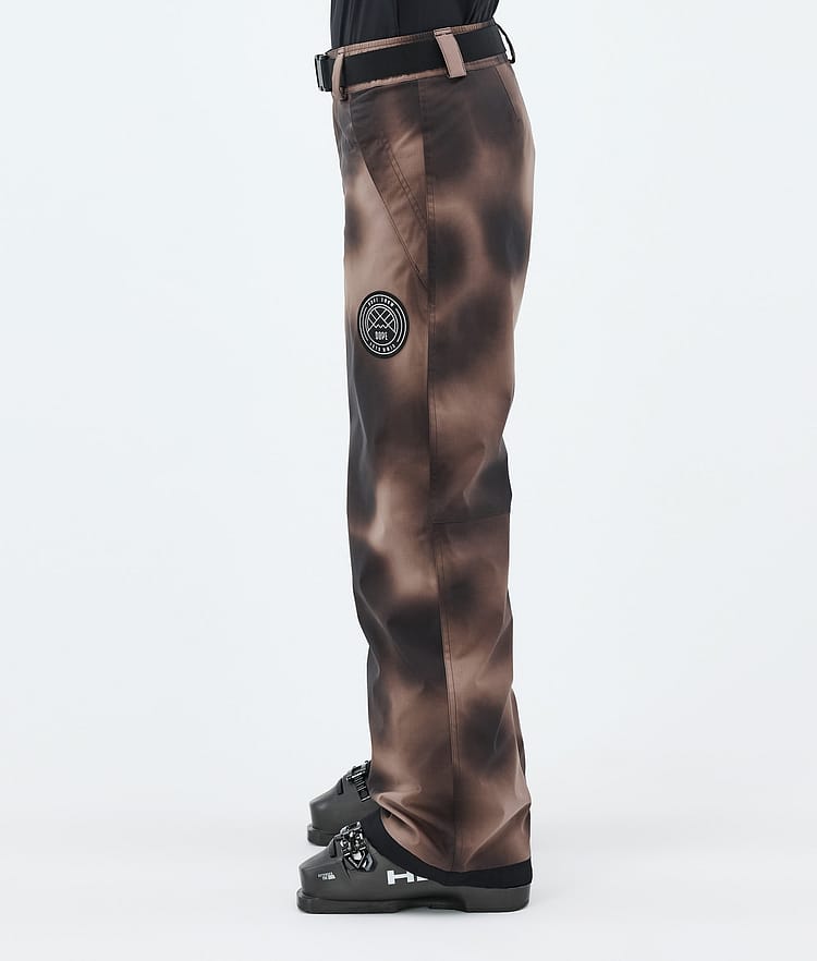 Dope Blizzard W Lasketteluhousut Naiset Brown Tiedye, Image 3 of 5