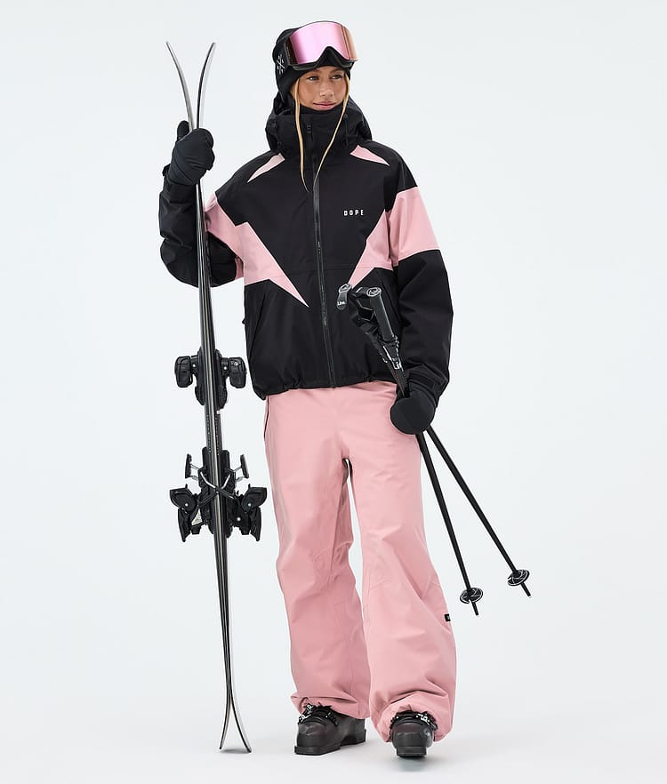Dope Big W Lasketteluhousut Naiset Soft Pink, Image 2 of 5