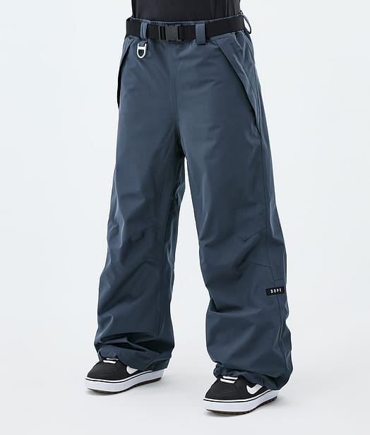 Dope Big W Lumilautailuhousut Naiset Metal Blue