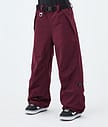 Dope Big W Lumilautailuhousut Naiset Burgundy