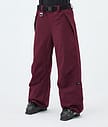 Dope Big W Lasketteluhousut Naiset Burgundy