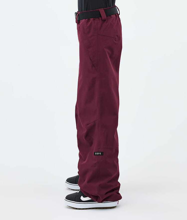 Dope Big W Lumilautailuhousut Naiset Burgundy, Image 3 of 5