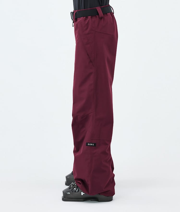 Dope Big W Lasketteluhousut Naiset Burgundy, Image 3 of 5