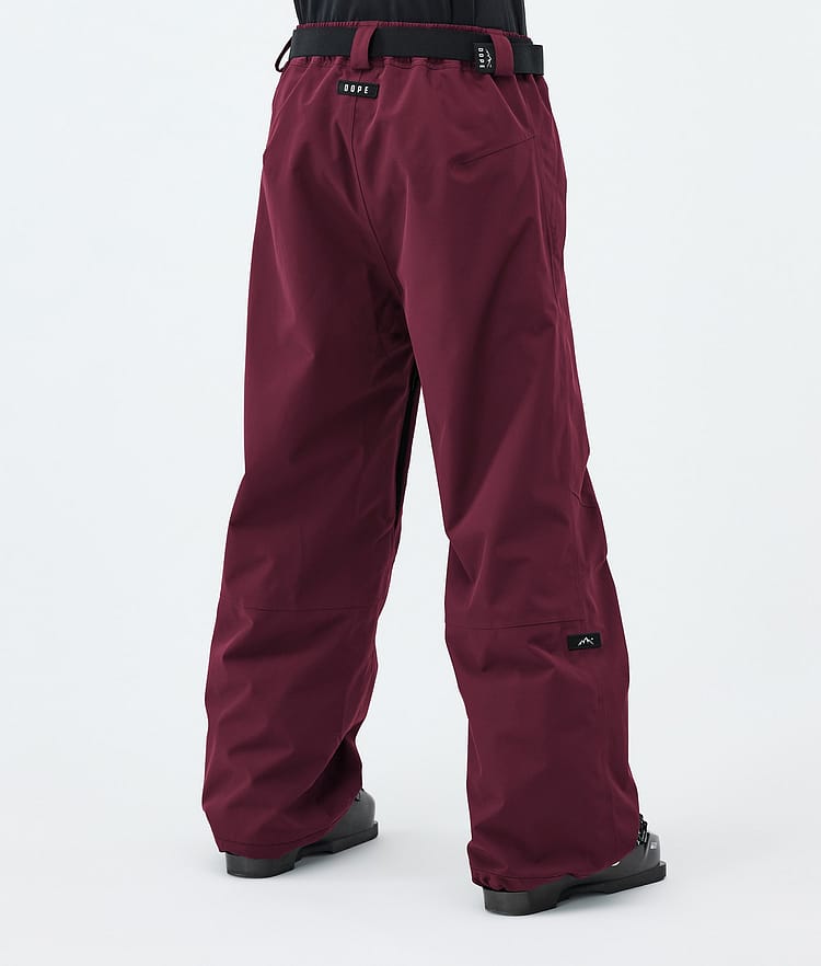 Dope Big W Lasketteluhousut Naiset Burgundy, Image 4 of 5
