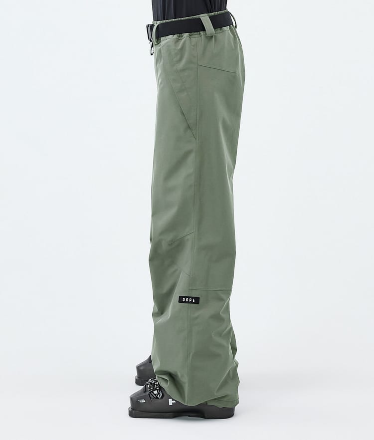 Dope Big W Lasketteluhousut Naiset Moss Green, Kuva 3 / 5