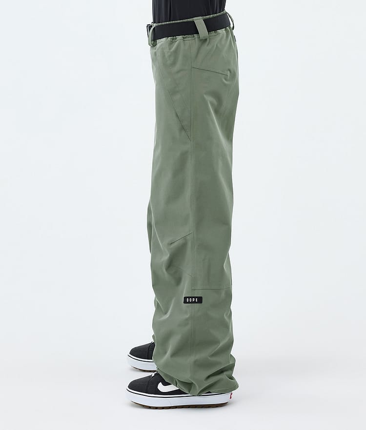 Dope Big W Lumilautailuhousut Naiset Moss Green, Kuva 3 / 5