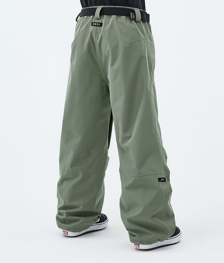 Dope Big W Lumilautailuhousut Naiset Moss Green, Kuva 4 / 5