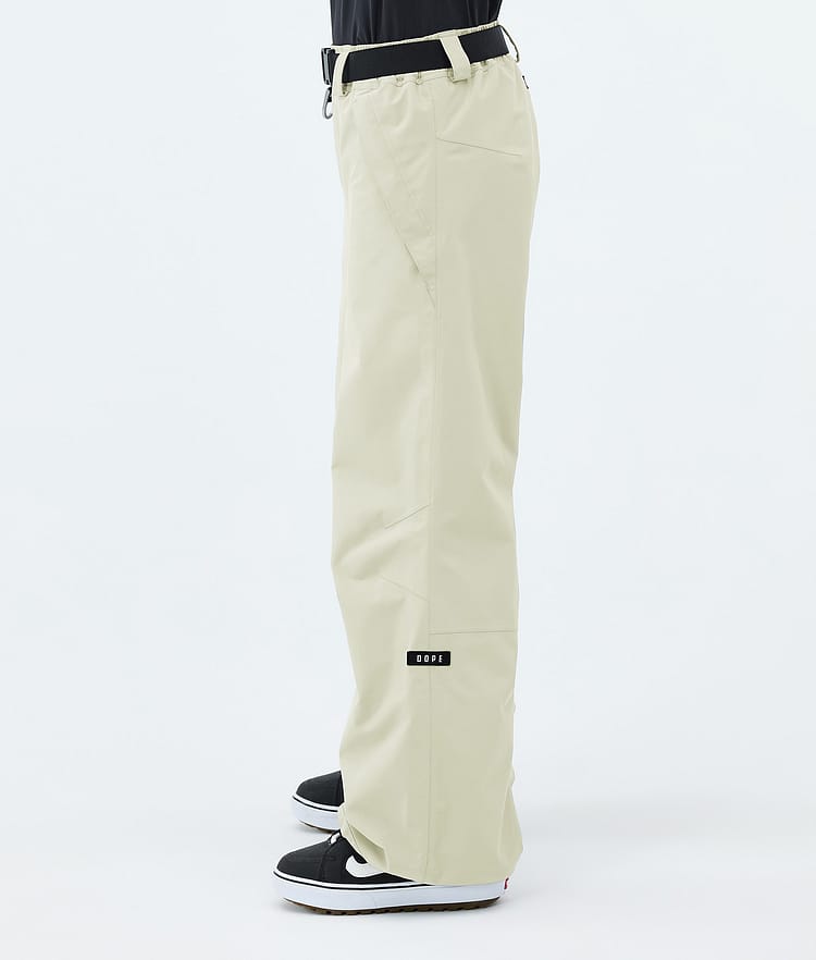 Dope Big W Lumilautailuhousut Naiset Dirty White, Kuva 3 / 5
