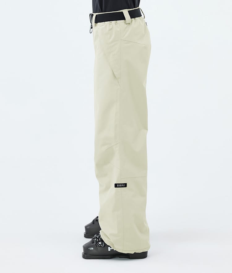 Dope Big W Lasketteluhousut Naiset Dirty White, Kuva 3 / 5