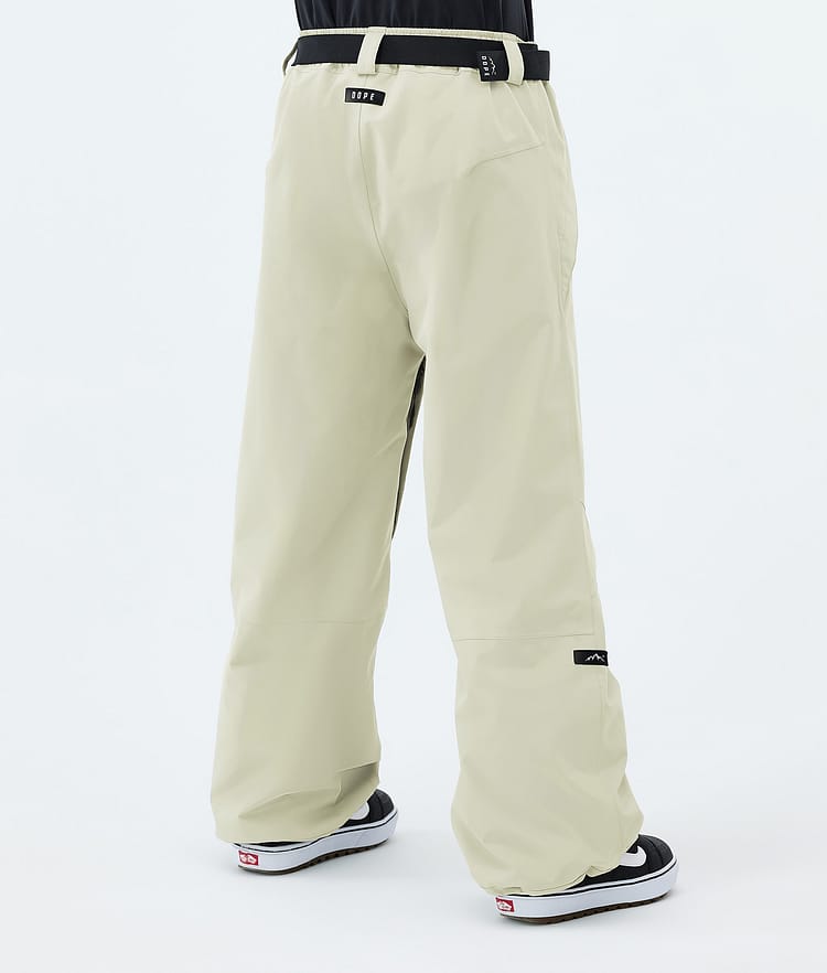 Dope Big W Lumilautailuhousut Naiset Dirty White, Kuva 4 / 5