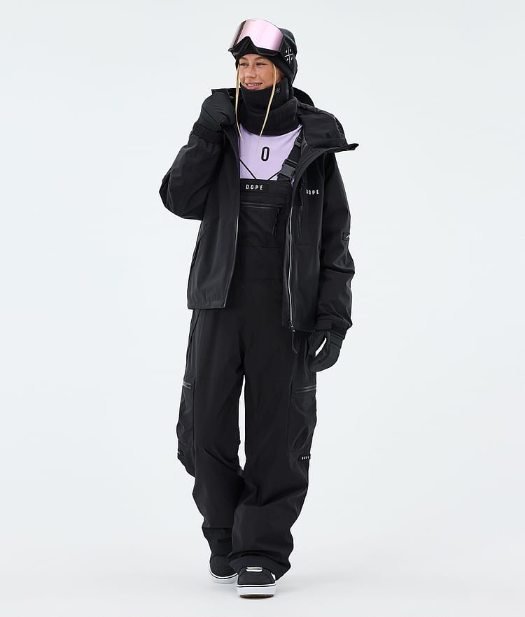 Dope Vertex W Lumilautailuhousut Naiset Black, Image 2 of 7