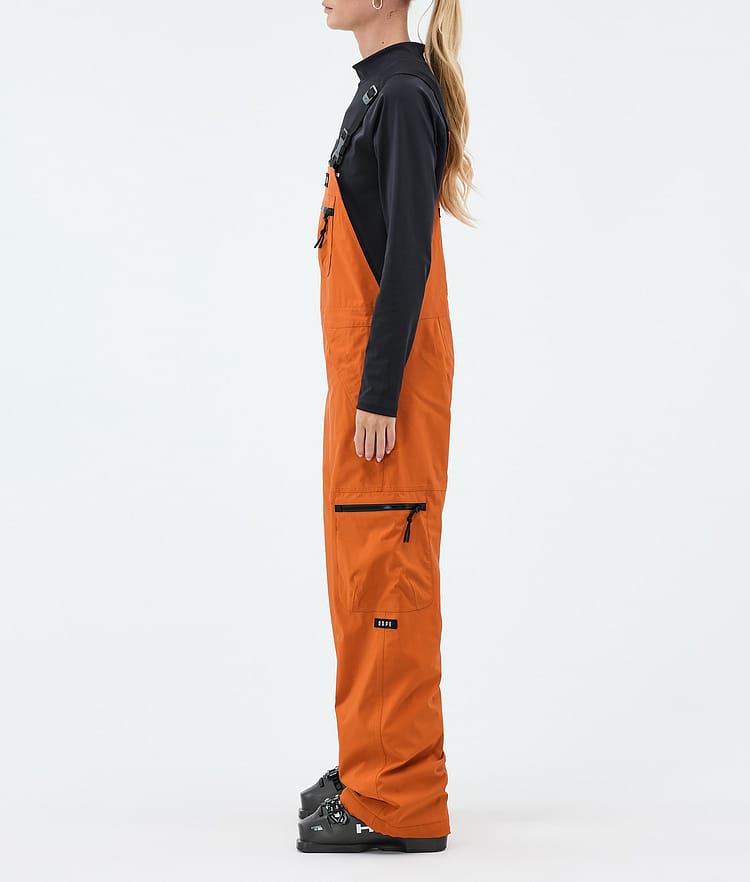 Dope Vertex W Lasketteluhousut Naiset Burned Orange, Image 3 of 7