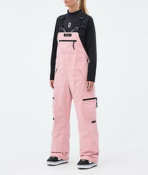 Dope Vertex W Lumilautailuhousut Naiset Soft Pink