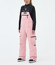 Dope Vertex W Lumilautailuhousut Naiset Soft Pink