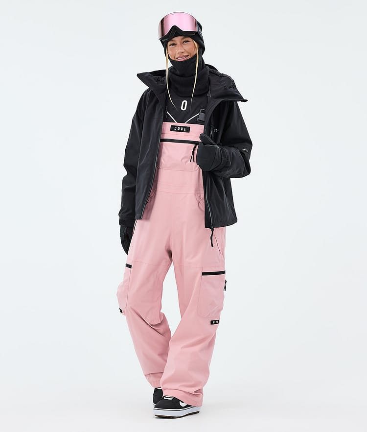Dope Vertex W Lumilautailuhousut Naiset Soft Pink, Image 2 of 7