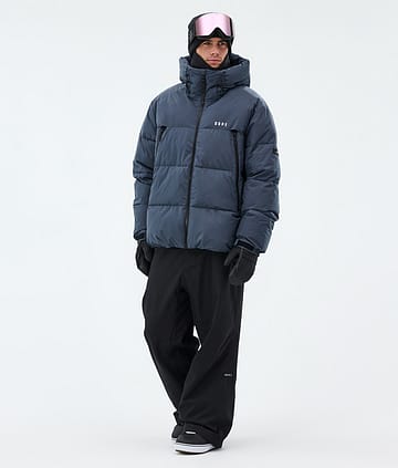 Dope Puffer Lumilautailu Outfit Metal Blue/Black