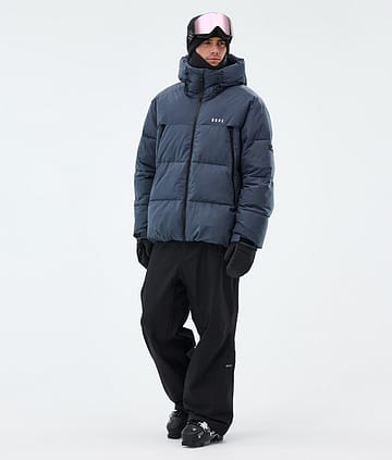 Dope Puffer Laskettelu Outfit Metal Blue/Black