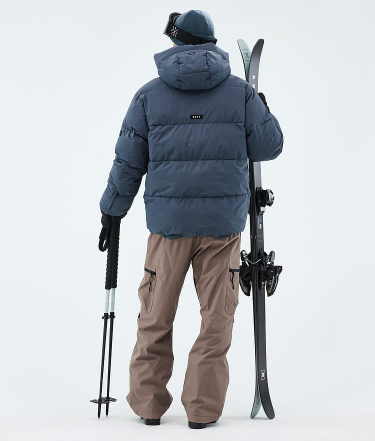 Dope Puffer Laskettelu Outfit Miehet Metal Blue/Walnut, Image 2 of 2