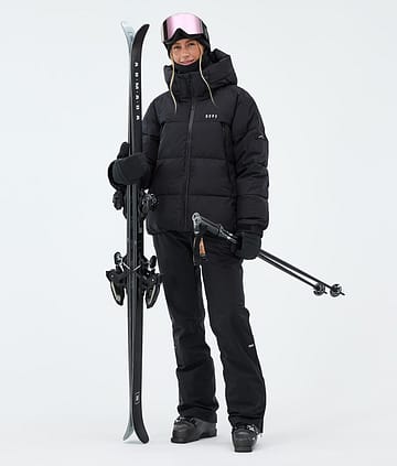 Dope Puffer W Laskettelu Outfit Black