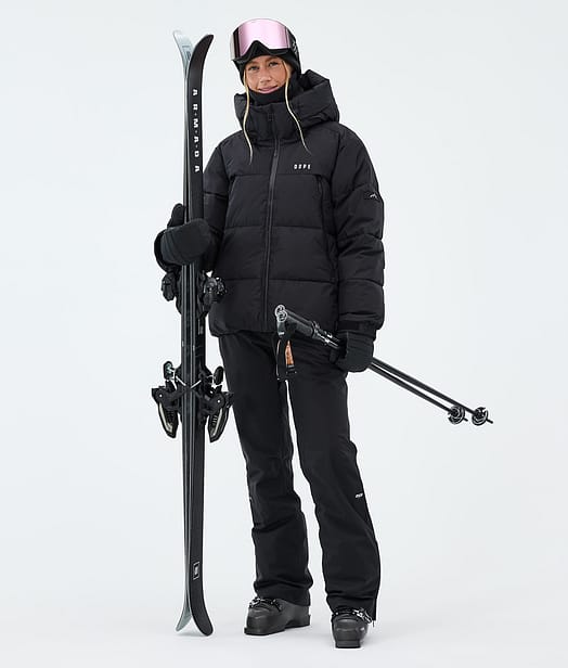 Dope Puffer W Laskettelu Outfit Black