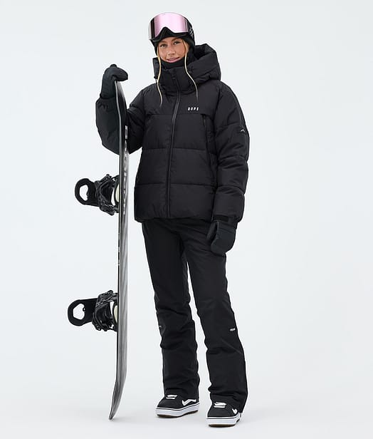 Dope Puffer W Lumilautailu Outfit Black