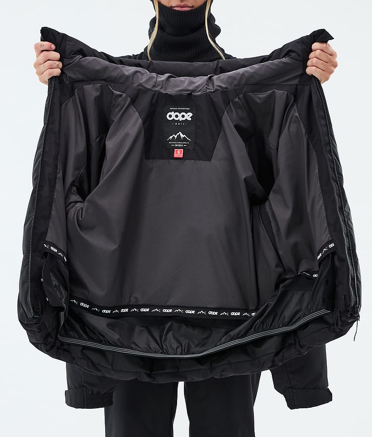 Dope Puffer W Lumilautailutakki Naiset Black, Image 8 of 8