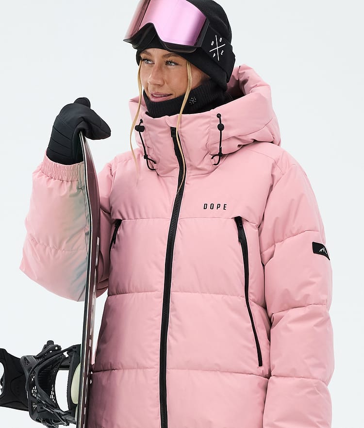 Dope Puffer W Lumilautailutakki Naiset Soft Pink, Image 4 of 8