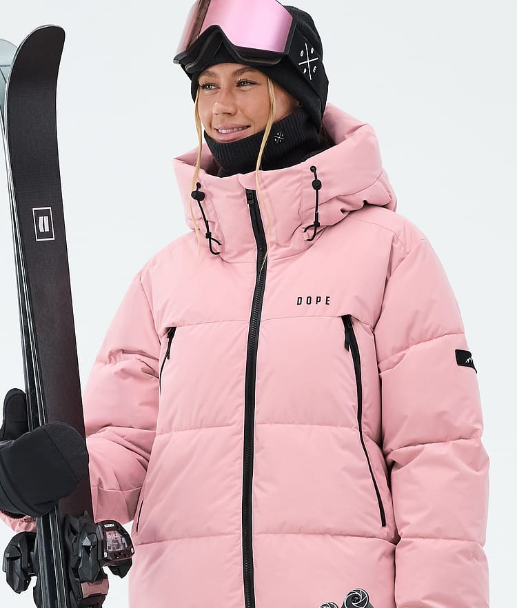 Dope Puffer W Laskettelutakki Naiset Soft Pink, Image 4 of 8