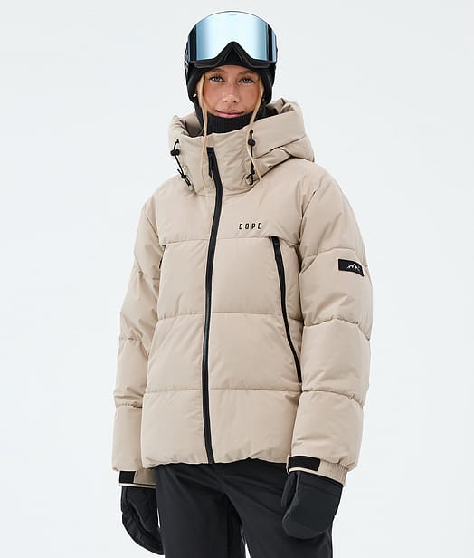 Dope Puffer W Laskettelutakki Naiset Sand