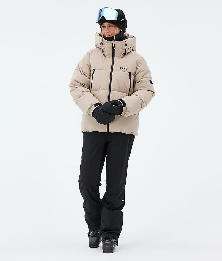 Dope Puffer W Laskettelutakki Naiset Sand, Image 2 of 8