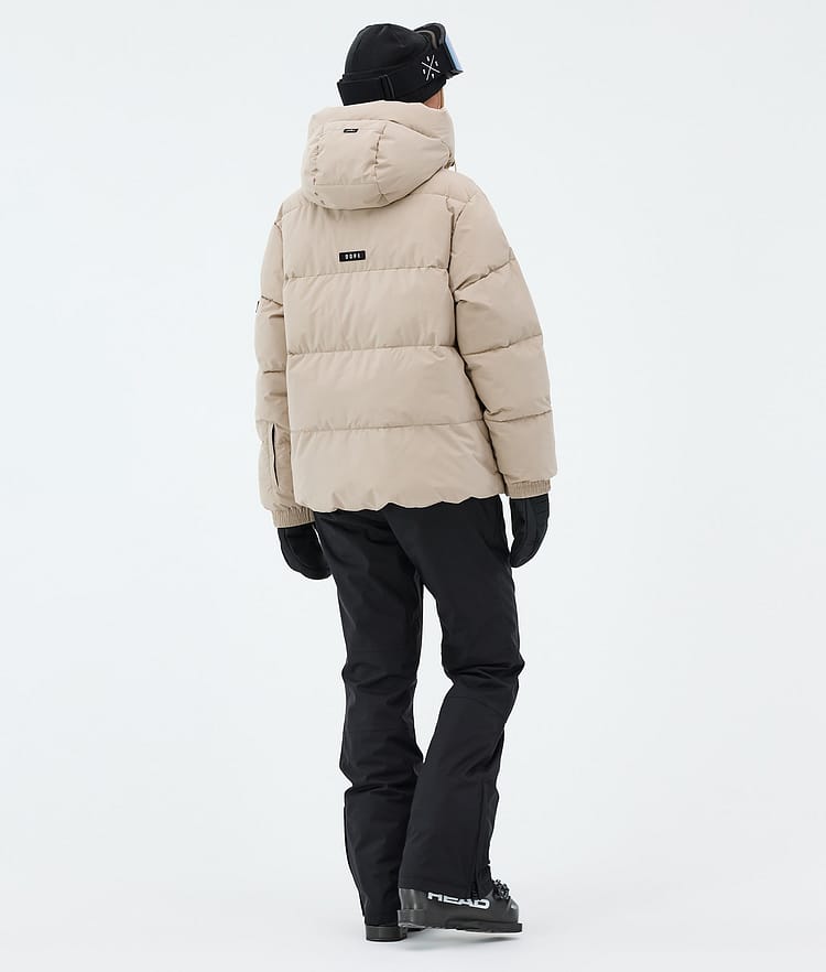 Dope Puffer W Laskettelutakki Naiset Sand, Image 3 of 8