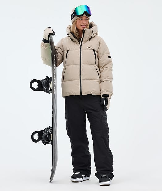 Dope Puffer W Lumilautailu Outfit Sand/Black