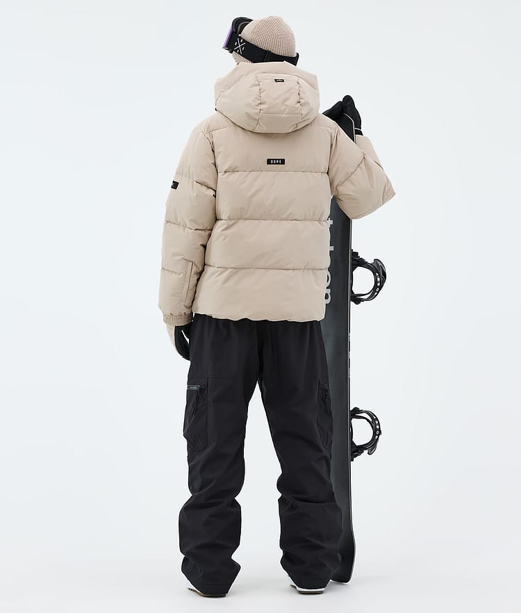 Dope Puffer W Lumilautailu Outfit Naiset Sand/Black, Image 2 of 2