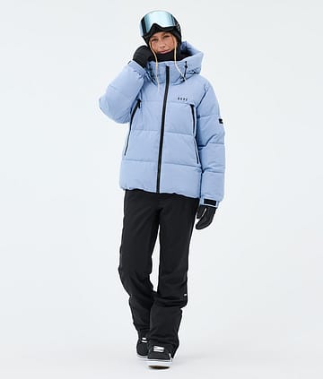 Dope Puffer W Lumilautailu Outfit Light Blue/Black