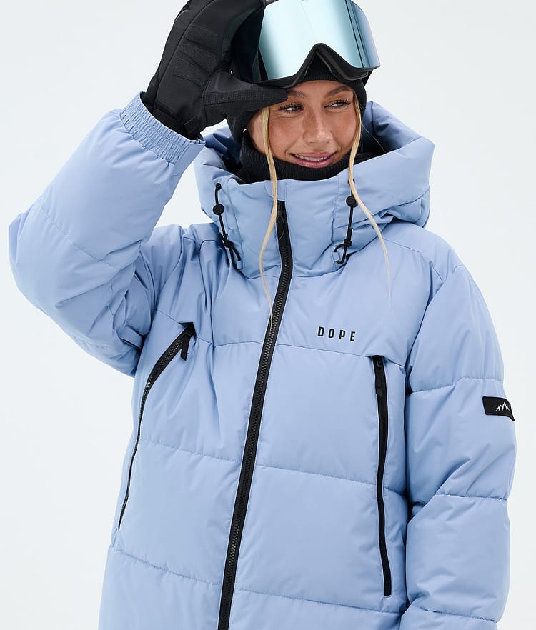 Dope Puffer W Lumilautailutakki Naiset Light Blue, Image 4 of 8
