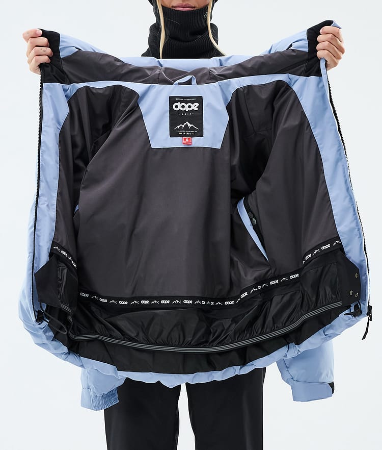 Dope Puffer W Lumilautailutakki Naiset Light Blue, Image 8 of 8
