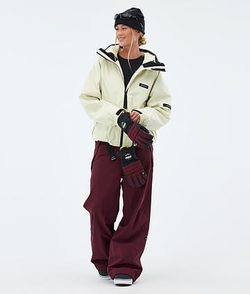 Dope Spartan W Lumilautailu Outfit Dirty White/Burgundy