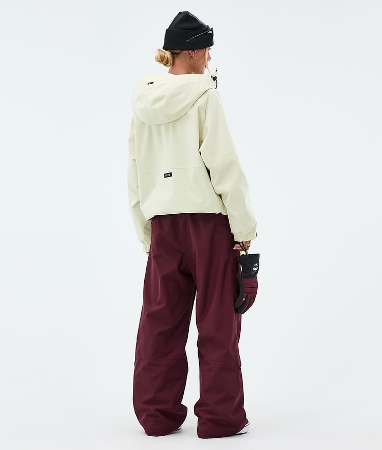 Dope Spartan W Lumilautailu Outfit Naiset Dirty White/Burgundy, Image 2 of 2