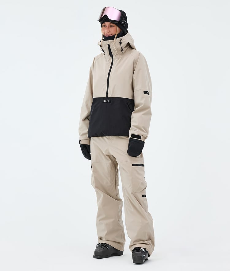 Dope Apex W Lasketteluhousut Naiset Sand, Image 2 of 6