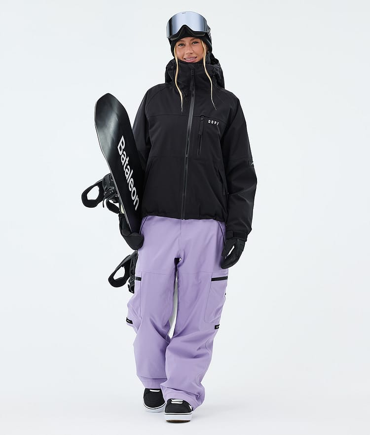 Dope Apex W Lumilautailuhousut Naiset Faded Violet, Image 2 of 6