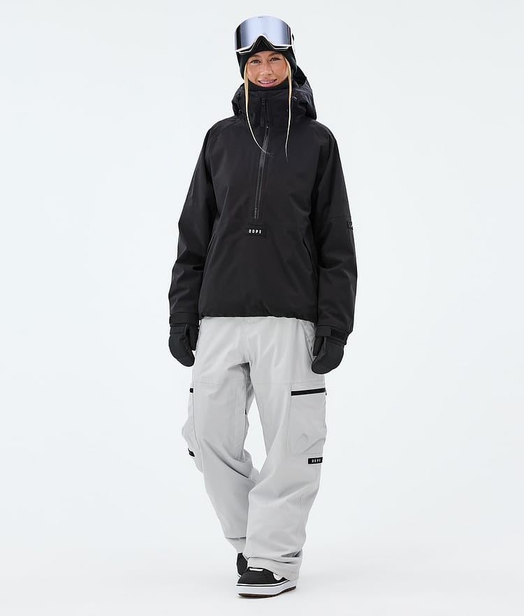 Dope Apex W Lumilautailuhousut Naiset Light Grey, Image 2 of 6