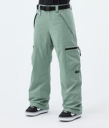 Dope Apex W Lumilautailuhousut Naiset Faded Green