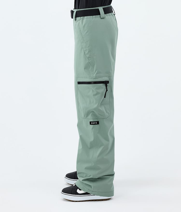 Dope Apex W Lumilautailuhousut Naiset Faded Green, Image 3 of 6